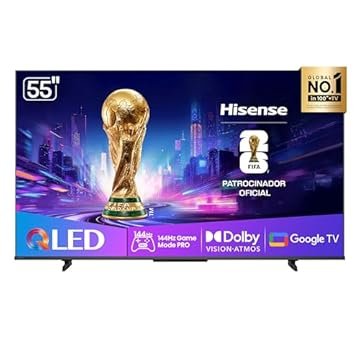 Hisense 55U7K: compare 3 TVs 4K que mudam seu entretenimento em 2026 - Imagem do artigo