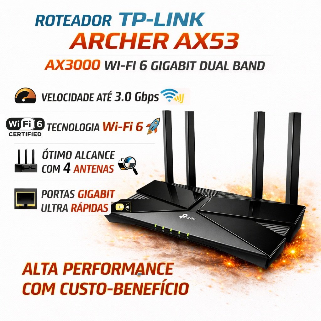 TP-Link Archer AX53 WiFi 6 eleva a estabilidade em casas lotadas de dispositivos - Imagem do artigo original