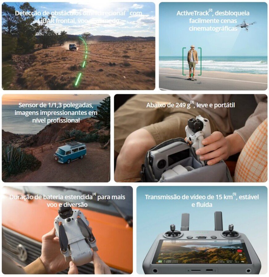 DJI Lito X1 surpreende com câmera 4K 100 FPS e voo de 52 min - Imagem do artigo original