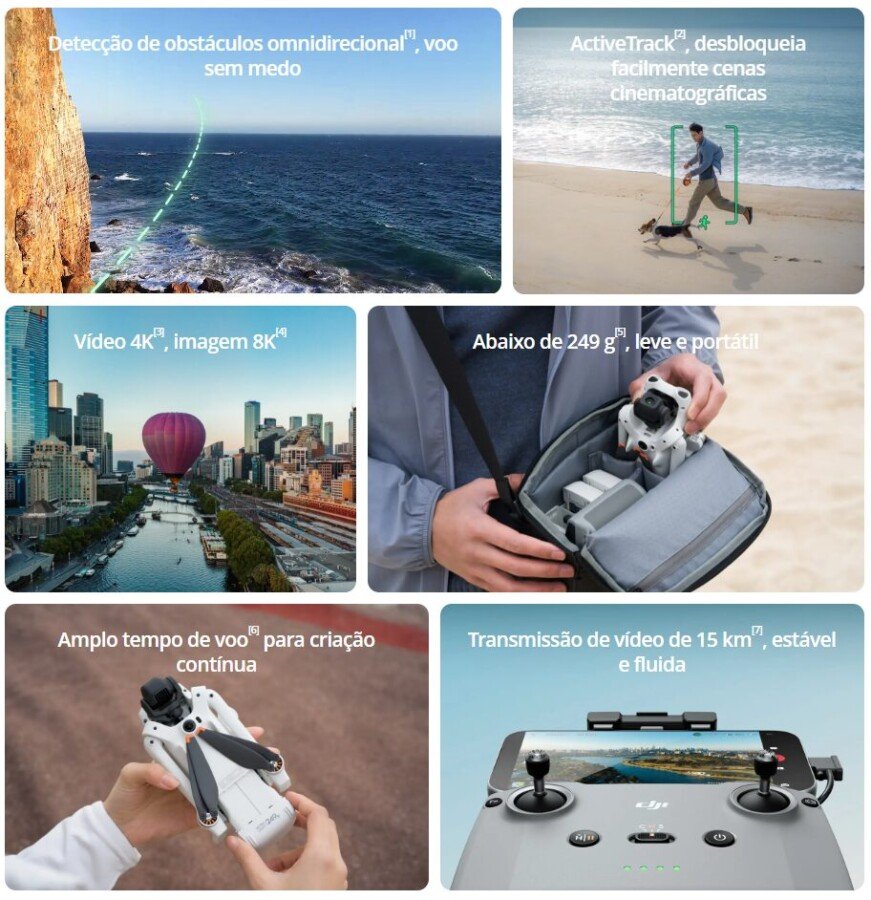 DJI Lito 1 desafia a linha Mini com câmera 4K e peso de 249 g - Imagem do artigo original