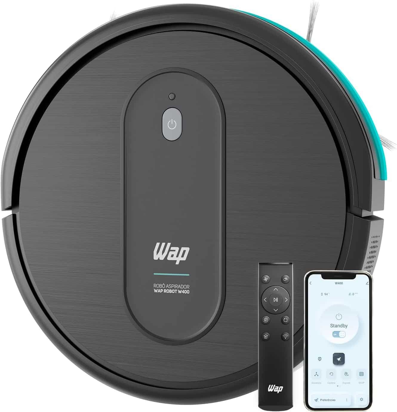 Robô Aspirador WAP W400 surpreende com 47% de desconto e funções premium - Imagem do artigo