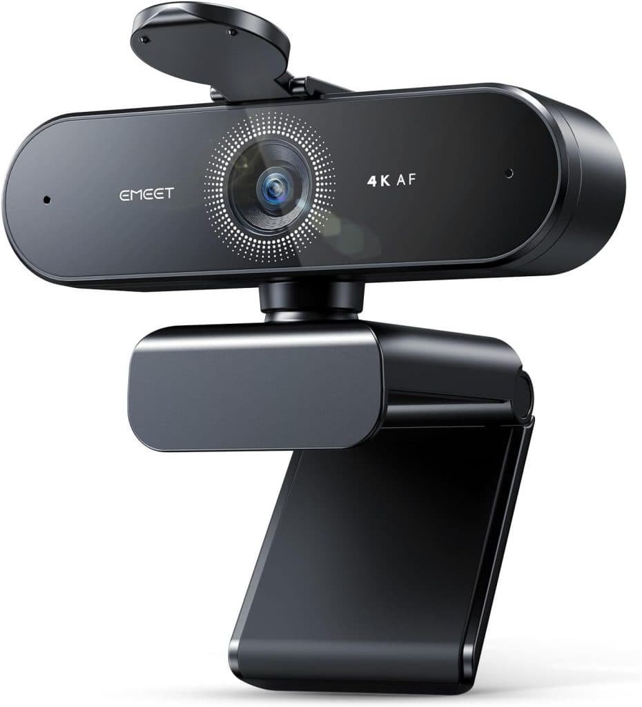 Webcams EMEET 4K ganham desconto e elevam qualidade das videoconferências - Imagem do artigo