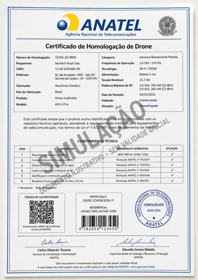 Drone em 2026: o que muda nas novas regras de homologação da ANATEL - Imagem do artigo original