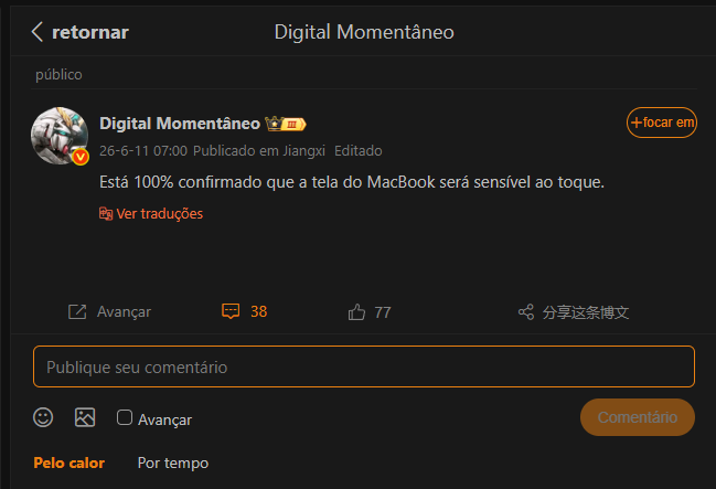 Vazamento revela MacBook Ultra touchscreen da Apple e antecipa mudanças radicais - Imagem do artigo original