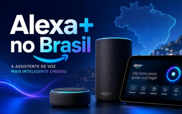 Alexa+ desembarca no Brasil e transforma a assistente da Amazon com IA generativa