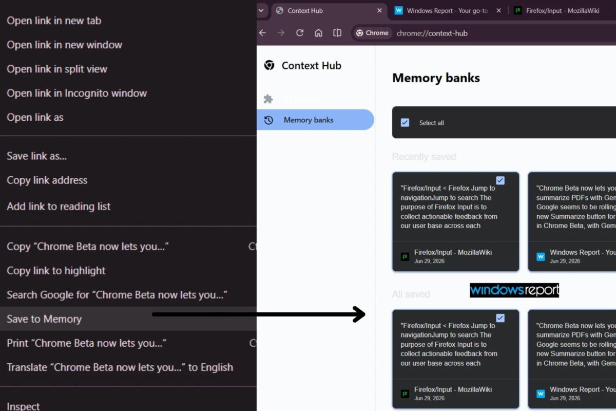 Chrome ganha banco de memória: entenda o Save to Memory que promete acabar com anotações espalhadas - Imagem do artigo original