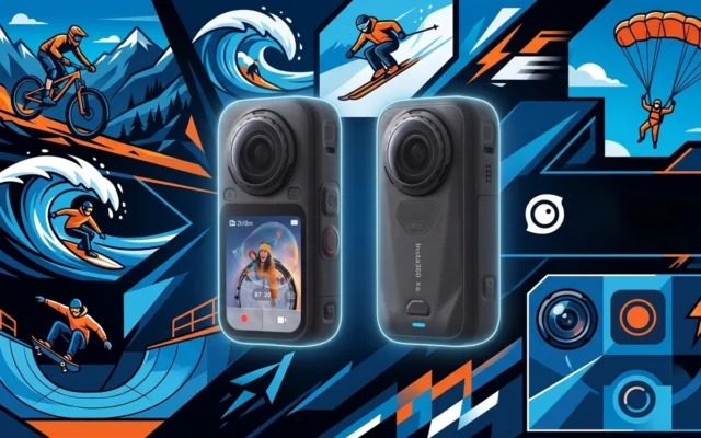 Insta360 X6 chega menor, filma em 8K 50 FPS e promete sacudir o mercado de câmeras de ação