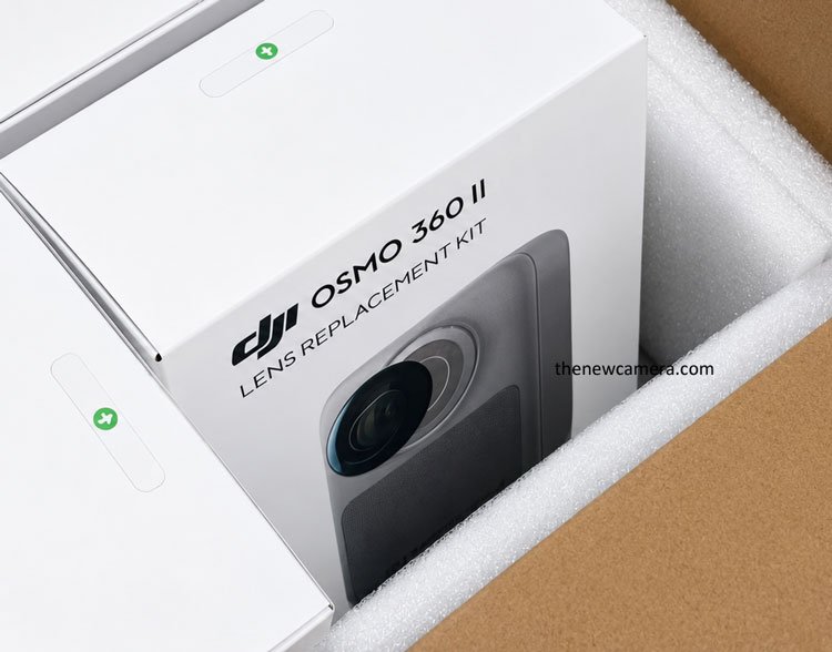 DJI Osmo 360 II permite troca de lentes e mira na liderança das câmeras 8K - Imagem do artigo original