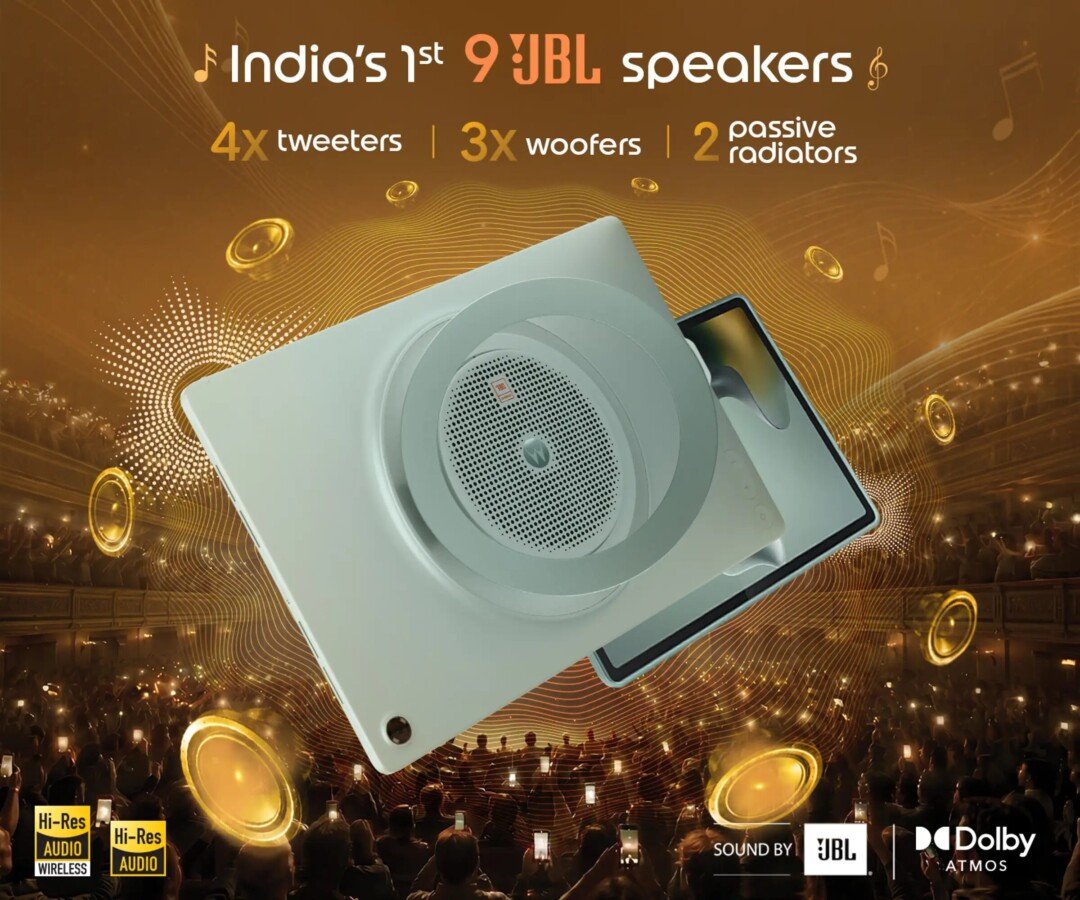 Moto Pad 70 Groove traz som JBL de 9 alto-falantes e tela 120 Hz: vale importar? - Imagem do artigo original