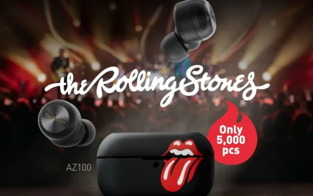 Technics lança fone limitado dos Rolling Stones com ANC premium e pegada de colecionador