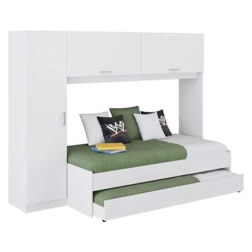 Bicama com Guarda-Roupa: Ganhe Espaço e Organização! 🛏️✨