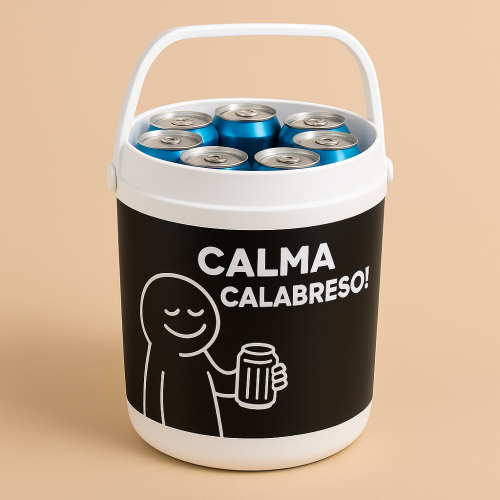 Cooler Térmico 8 Latas: Cerveja Gelada e Promo Shopee! 🍻🧊