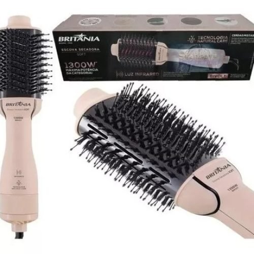 Escova Secadora Britânia BEC07R Soft 4 em 1: é boa mesmo?
