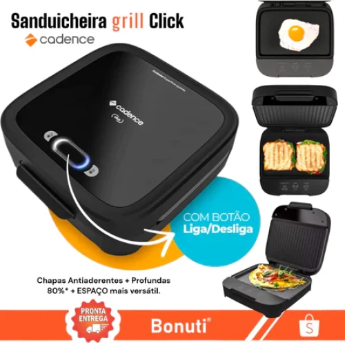 Sanduicheira Grill Click Promoção: O Grill que Faltava na Cozinha!