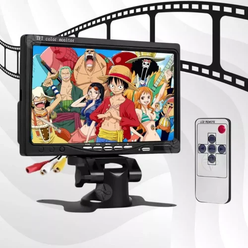 Monitor Portátil LCD 7 Polegadas Veicular: Promo Shopee!