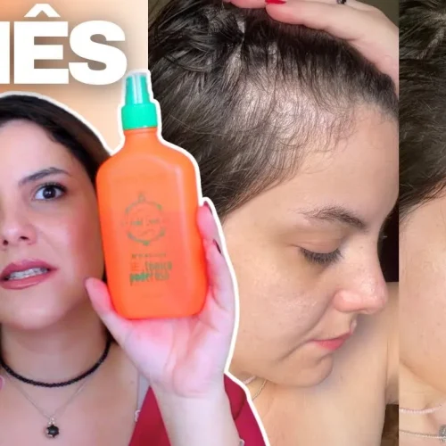 Tônico Poderoso Gold Spell: Adeus Queda de Cabelo e Falhas 🧪