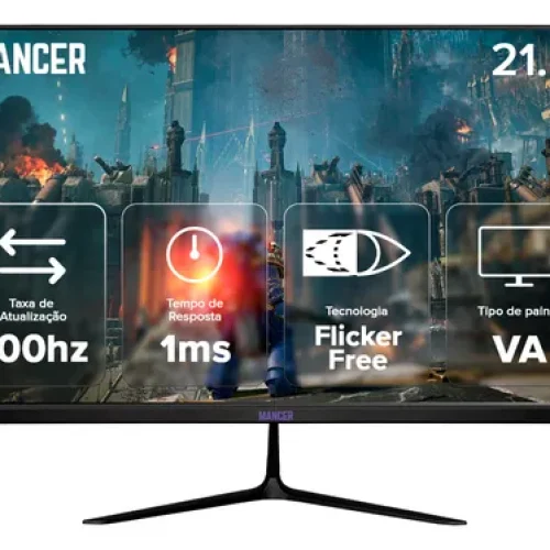 Linha Mancer Horizon recebe monitores mais rápidos e acessíveis para gamers em 2025