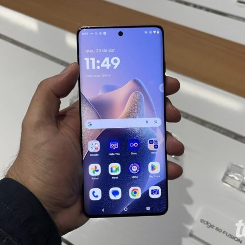 Motorola Edge 60 Fusion cai para R$ 1.811 e vira destaque com tela POLED de 120 Hz