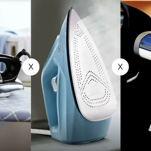 Ferro comum, a vapor ou vaporizador: descubra qual rende mais, gasta menos e evita amassados