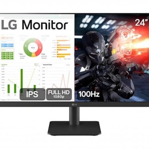 Monitor LG 24MS500-B despenca de preço e vira a escolha certeira para jogar e trabalhar
