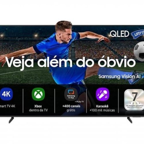 Samsung Vision AI 43: TV QLED 4K com inteligência artificial é destaque na Black Friday