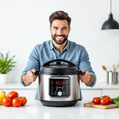 Panela de Pressão Elétrica 6 Litros