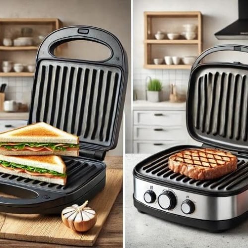 Sanduicheira ou Grill Elétrico? Veja Qual Resolve Seu Lanche e Sua Refeição Sem Erro