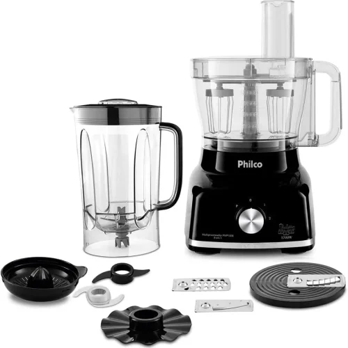 Multiprocessador Philco 1400 W entrega potência de sobra e versatilidade; vale a compra?