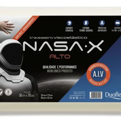 Travesseiro Duoflex Nasa Alto: descubra como elevar a qualidade do seu sono sem erro