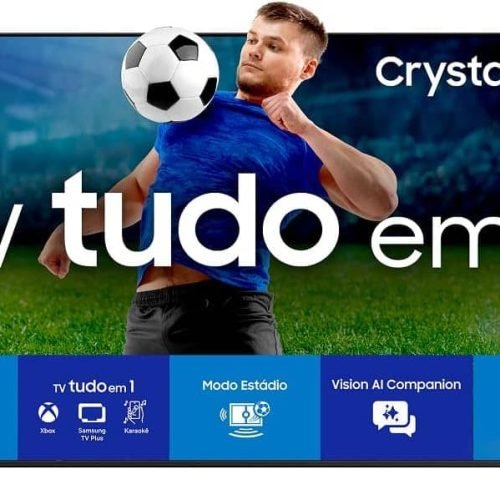 Samsung TV 70″ Crystal UHD despenca de preço e entrega 4K, Alexa e jogos em nuvem