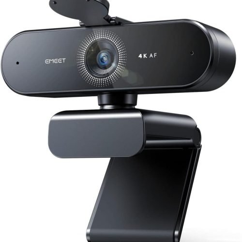 Webcams EMEET 4K ganham desconto e elevam qualidade das videoconferências