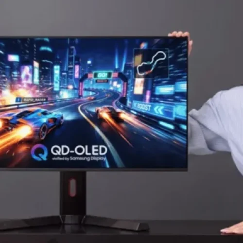 Samsung rompe limite e entrega painel QD-OLED 4K a 360 Hz com modo de 680 Hz em FHD