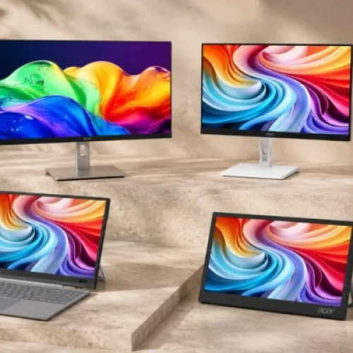 Acer aposta em monitores QD-OLED 4K para elevar padrão de cor no estúdio e fora dele