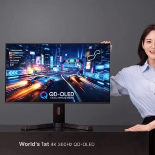 Samsung revela monitor QD-OLED 4K a 360 Hz e redefine o patamar gamer