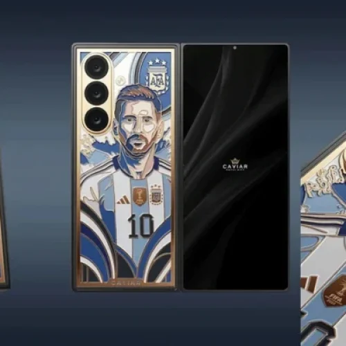 Galaxy Z Fold 8 Ultra Messi Edition: luxo em 24 K e só 19 unidades para o mundo
