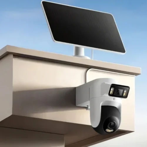 Xiaomi revela câmera solar 4G com autonomia de 5 meses e visor duplo