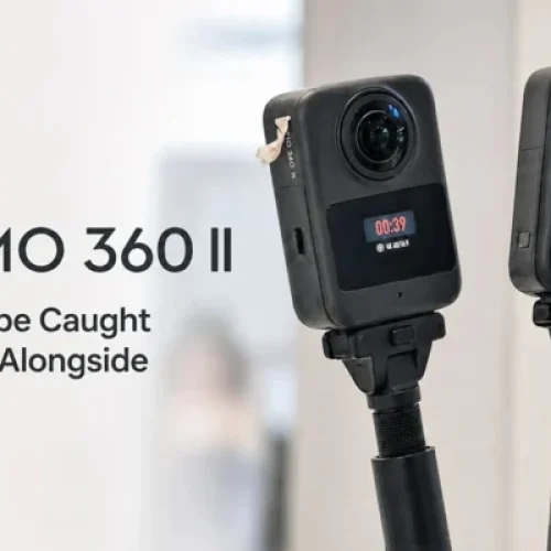 DJI Osmo 360 II permite troca de lentes e mira na liderança das câmeras 8K