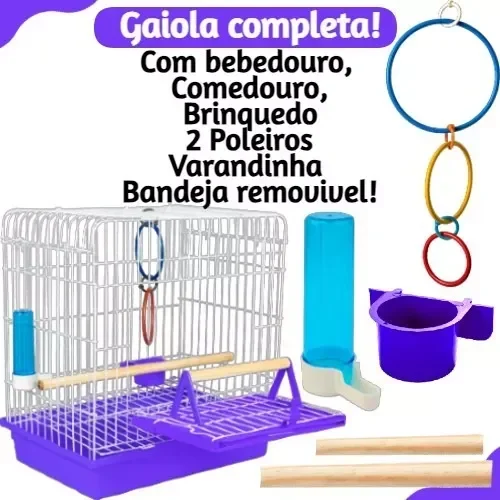 Gaiola para calopsita: qual escolher e deixar seu pet feliz da vida?