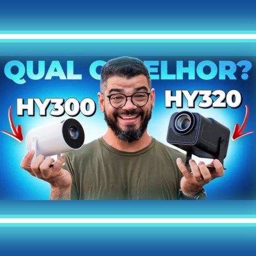 Melhor Projetor Custo Beneficio? HY300 vs HY320 Quem Ganha?