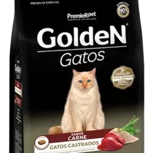 Ração Golden Para Gatos Sênior Castrados: nutrição certa 😽💛