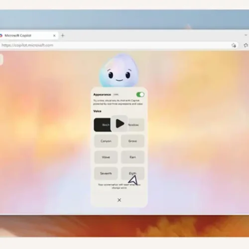 Microsoft Copilot ganha avatar animado que reage em tempo real