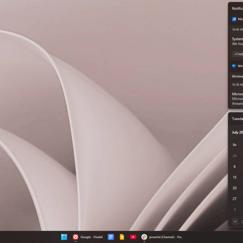Windows 11 libera Centro de Notificações em monitores secundários na versão de testes