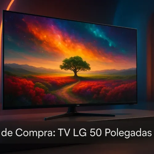 Guia rápido: 5 TVs LG 50” 4K dominam o mercado em 2025