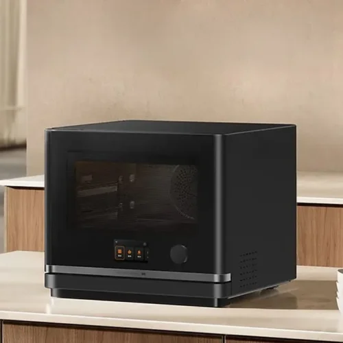 Micro-ondas Xiaomi reúne 4 funções e bloqueia odores na cozinha