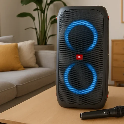 JBL PartyBox recebe microfones sem fio e leva karaokê a qualquer festa
