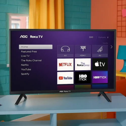 Seis smart TVs AOC Roku reúnem design premium e preço que cabe no bolso