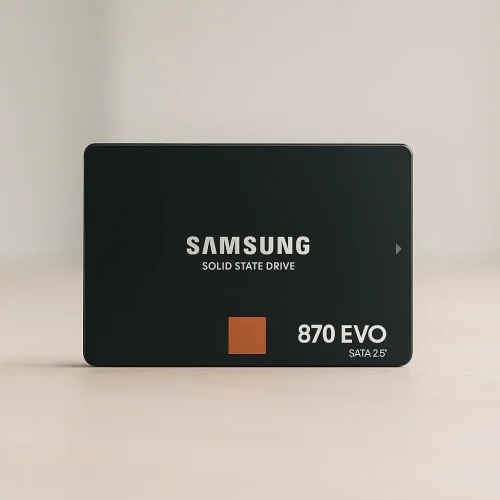 Samsung 870 EVO 500GB lidera lista de SSDs rápidos e acessíveis em 2025